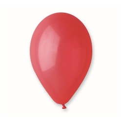 Balony pastelowe Czerwone 26 cm 100 szt.